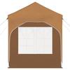 Pop Up Party Tent 192 X 192 X 245 Cm Beige