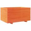 Vidaxl Garden Planter, Waxed Brown, 90X60X49.5 Cm, Pine Wood