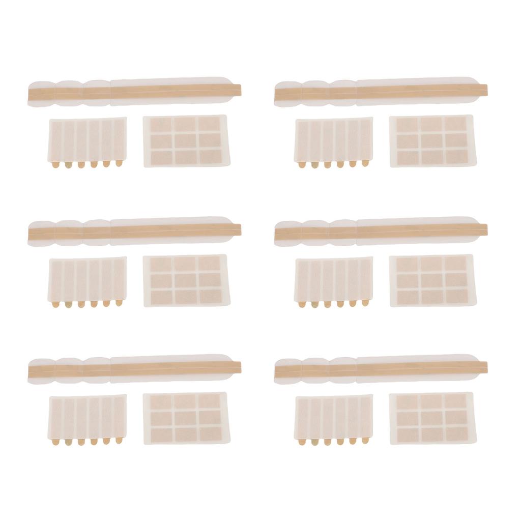 Filter Adhesive Strip Plastic Slim Transparent Double Sided Computer Slide Mount Holder Tab