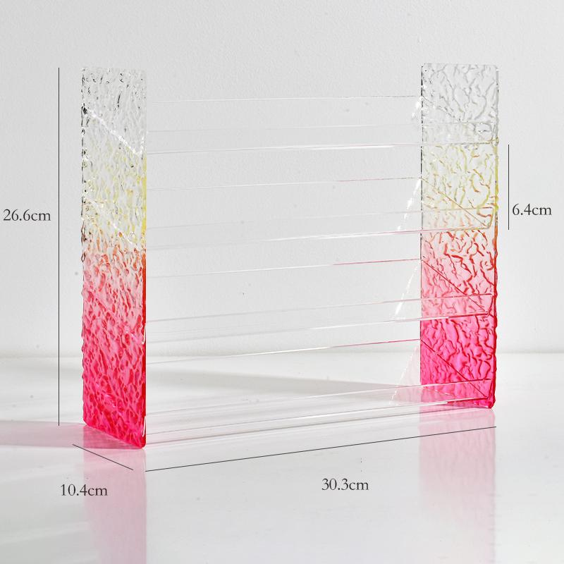 

4/5/6 Layer Clear Acrylic Cosmetic Organizer Eyeshadow Makeup Organizer Storage Rack Powder Makeup Box Palette Display Stand