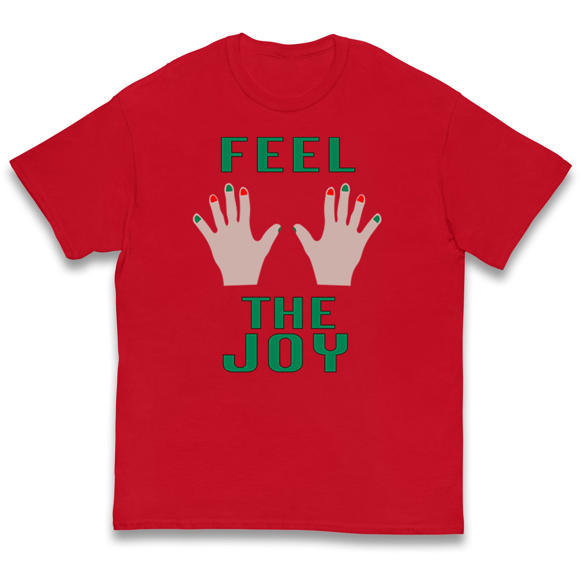 Feel The Joy Christmas Kids T Shirt 100