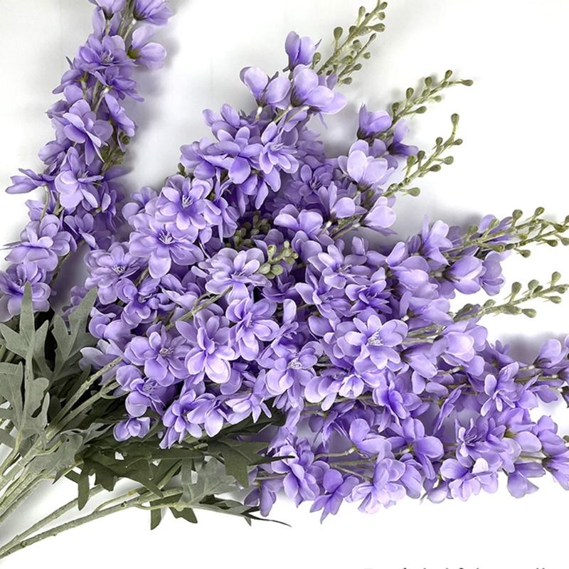 Realistic Silk Plastic Violets Bouquets Indoor Outdoor Party Decoration Home Event Floral Displays Wedding Centerpieces