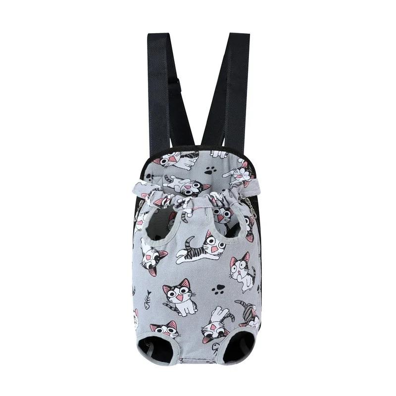 Pet Cat Dog Carrier Backpack Mesh Camouflage Outdoor Travel Products Adjustable Cat Dog Carrier Bag Pet Double Shoulder Backpack