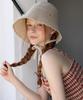 Tatiana Shoe Lace Knit Crochet Ribbon Bucket Hat Ht8184 2 Colors