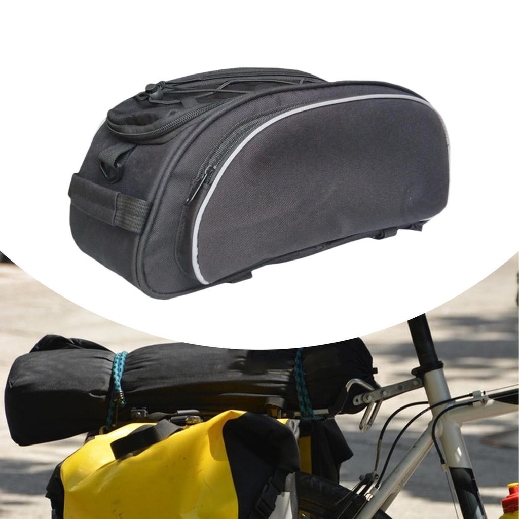 Bike Rack Bag Bicycle Trunk Rear Seat Pack for Commuting Shopping Travel