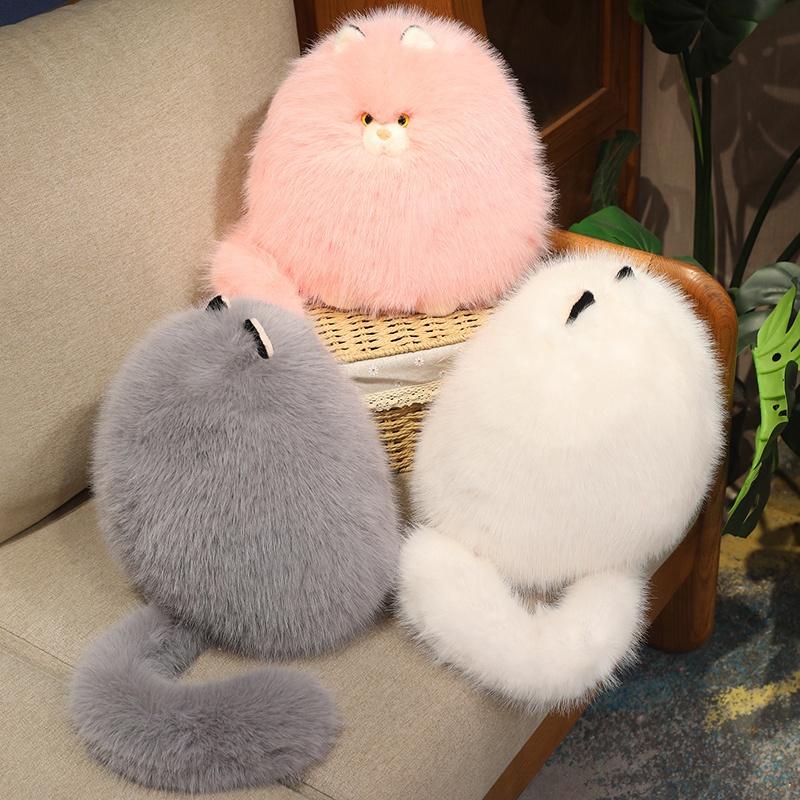 Peluche Morbidi e Non Tossici per Gatti Bambole di Peluche per Gatti Cuscino Morbido Peluche Animali di Peluche Bambole Peluche Giocattoli Regali di Natale