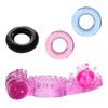 Yousheng Male Silicone Vibration Penis Condom Sleeve Ring Delay Ejaculation Adult Sex Toy