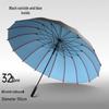 16-Bone Windproof Heavy-Duty Long-Handle Umbrella