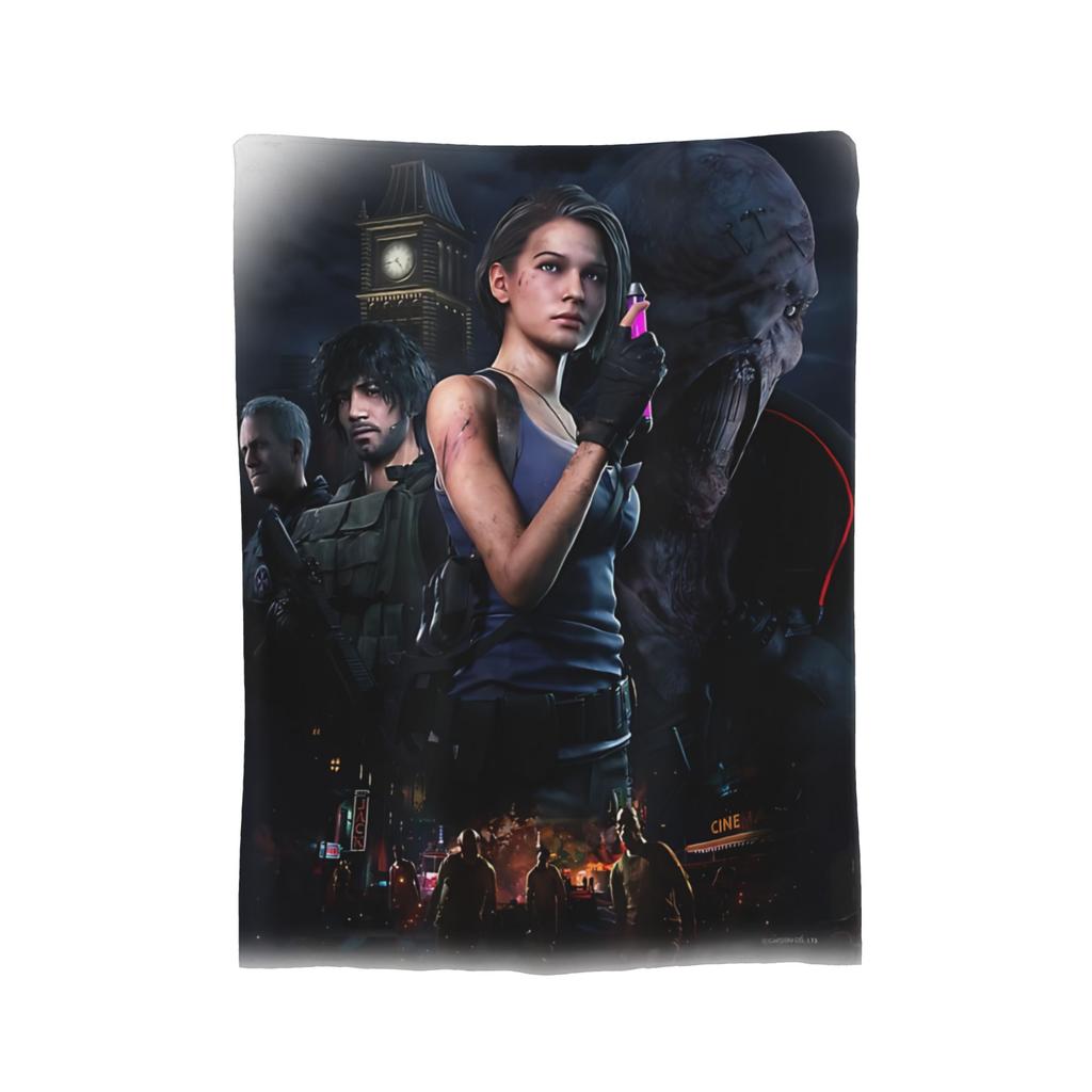 Residents Evils 9 Blanket Flannel All Season Portable Super Warm Throw Blanket for Sofa Car Bedspreads