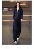 Women's Sporty Elegant Solid Color Hoodie Set - Spring/Autumn 2026 Collection