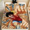 Manta de Franela con Estampado de Personaje de One Piece, Alta calidad Cómoda para Todas las Estaciones, Decoración del Hogar, Calidez y Comodidad, Perfecta para Regalos de Navidad