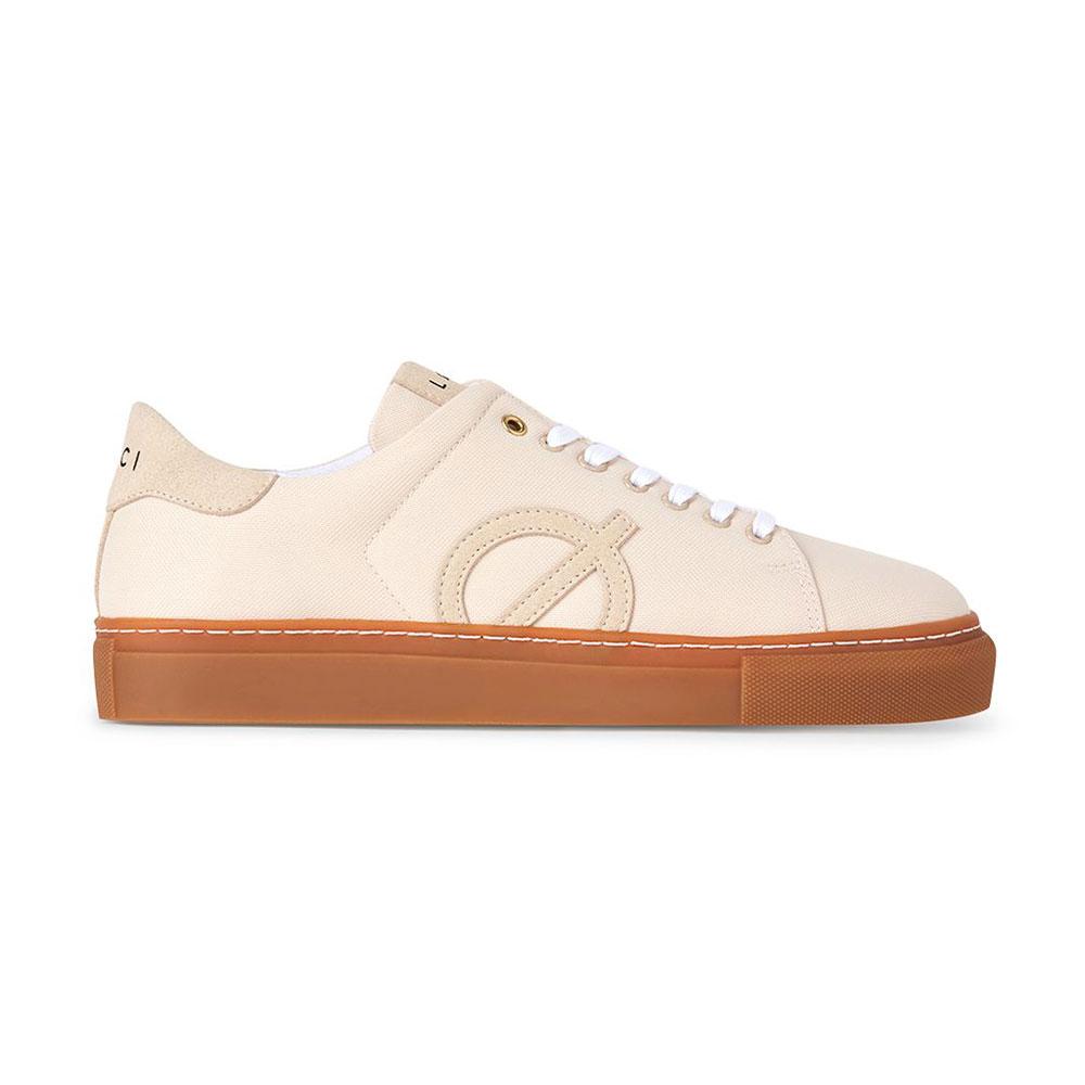 Loci Nine Vegan Sneakers Beige/Beige/Gum Lc-009-020