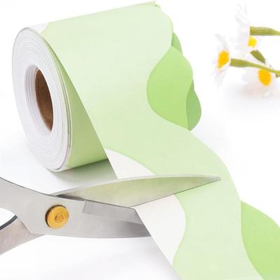 10m/tekercs Szegély Dekoratív Matrica Öntapadós DIY Poszter Szegély Matrica Szegély Díszítő Matrica