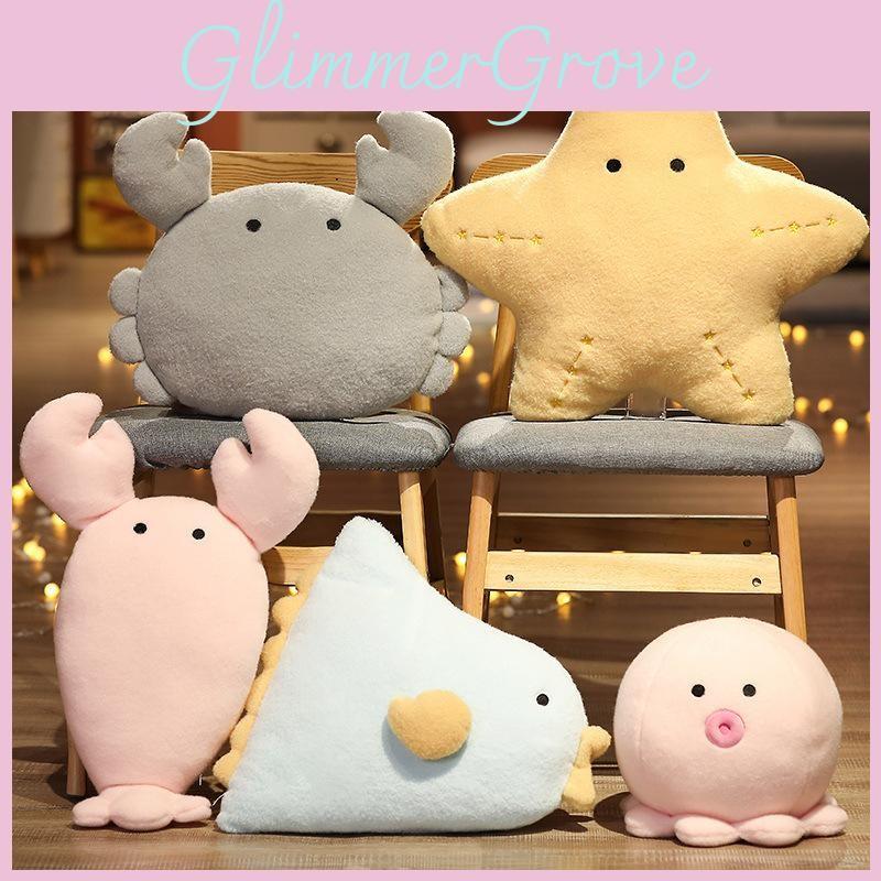 Crab Star Octopus Animal Plush Marine Organism Children Birthday Doll Gifts