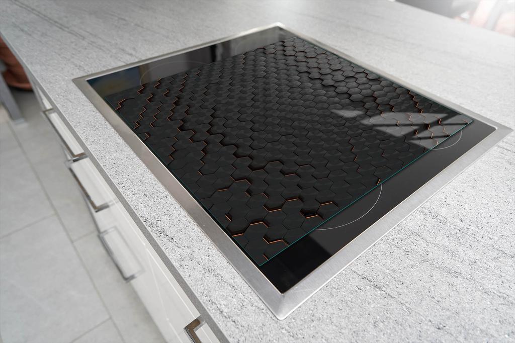 TABLA DE CORTAR DE VIDRIO 52x40 NEGRA