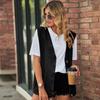 TIFICY Women's Fashion Denim Autumn and Winter Sleeveless Casual Top Jacket
