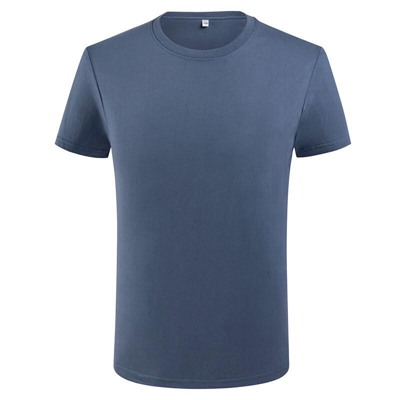 LD-SIMUM Customizable Combed Cotton Crew Neck T-Shirt