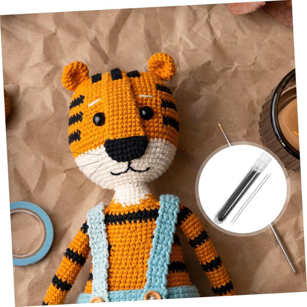 STOBOK Cat Crafts for Plush Thin and DIY Craft Wool Felt Whiskers, Animals, Hamsters, Dogs, Soft, White, Accessories,
