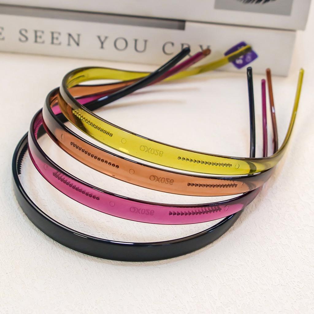 4PCS Sunglasses Frame Shape Plastic Hairband For Women Elegant Solid Headband Hair Decorate Hair Hoop Fashion Hair Accessories