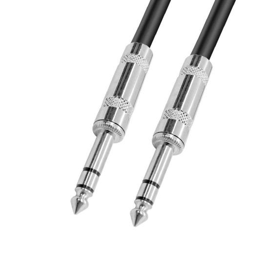 3ft TRS Stereo 6.3mm Balanced Pro 1/4inch to Audio Male to Male 16AWG