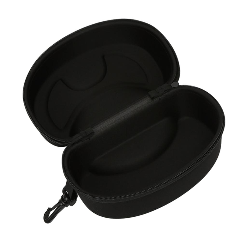 Ski- und Snowboardbrillen-Etui mit Karabiner, Ski-/Snowboardbrillen-Etui, Snowboardbrillen-Hartschalen-Schutzhülle