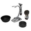 5PCSSet Manual Men Shaving Kit 100g Soap Razor Shave Brush Bowl Stand Holder