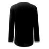 Women's Casual Fashion Printing Sequin V-neck Long Sleeve T-shirt Top
