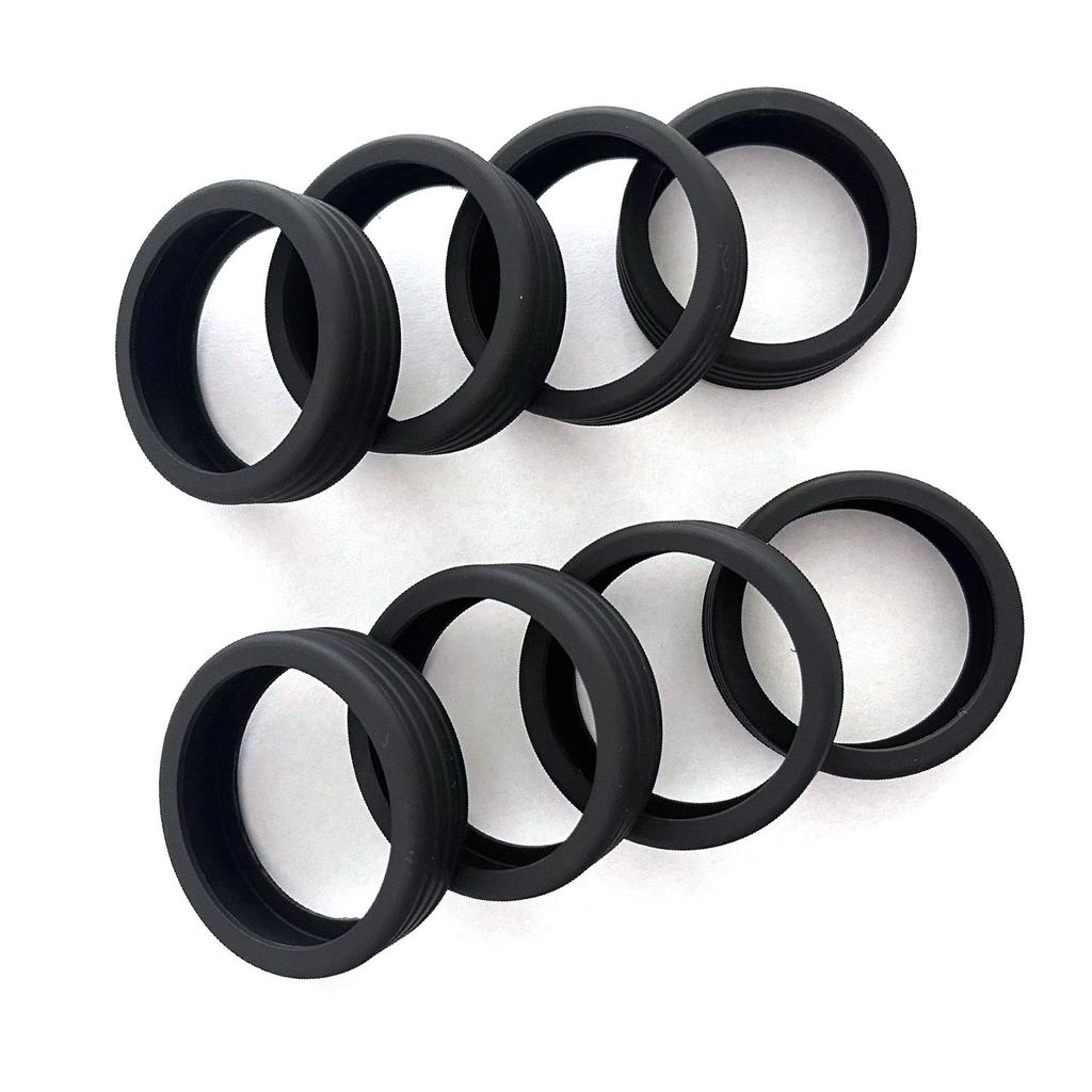 8Pcs Luggage Wheel Covers Carry On Suitcase Caster Wheels Protector Silicone Case Silent Noise