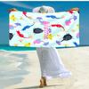 Personalized customized proof beach towel with Pikmin Pikmin pattern - soft, absorbent,quick-drying,perfect swimming,camping&bathing