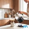 Electric Glass Kettle With Temperature Control Keep Warm 1.7L 2200W Boily5000-Bl