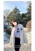 Winter 2026 Fleece Jacket for Middle-Aged Women - Thickened Short Hoodie for Autumn and Winter