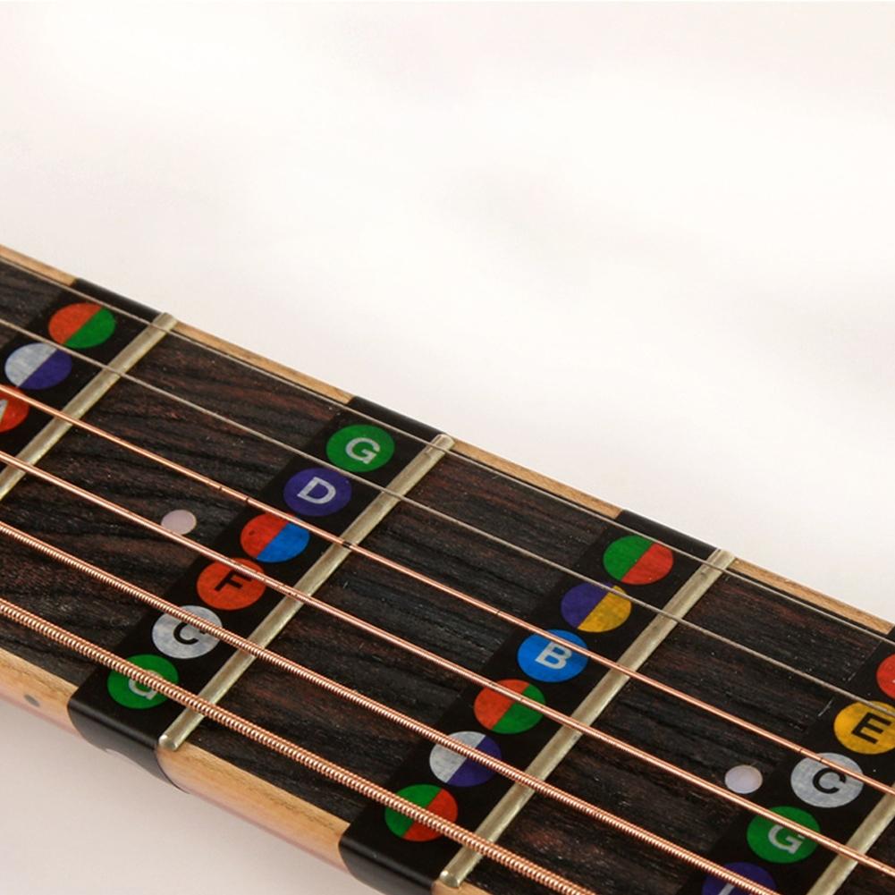 Scales Fretboard Sticker String Accessories Beginner
