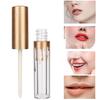 10pcs Empty Lip Gloss Tube DIY Lipstick Bottle Container Makeup Tool (2.5ml Pc Matte Gold Cap)