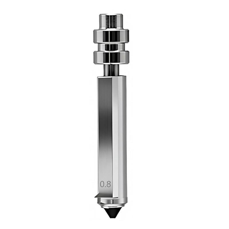 Hardened Steel Nozzle Kit For 3D Printer With Multiple Size 0.2Mm 0.4Mm 0.6Mm 0.8Mm Plated Metal Extruder Nozzles