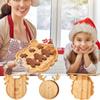 Kerst Borrelplank Houten Feestelijke Fruitplateau Borrelplank Herbruikbaar Servies Feestelijk Serveergerei Voor Hapjes Diner Salade