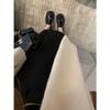 557 Large Size Shoes, Thin Thick Soles, Thick Heels, Lazy Loafers, Single Shoes, Small Leather Shoes, Women's Autumn and Winter Models