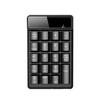 Portable Waterproof Wireless 19-Key Digital Keyboard with Mechanical Feel for Financial Accounting and Password Input