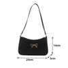 Small Square Bag New Shoulder Bag Diagonal Cross Bag Fashionable Women Bow Design Underarm Bags CLE