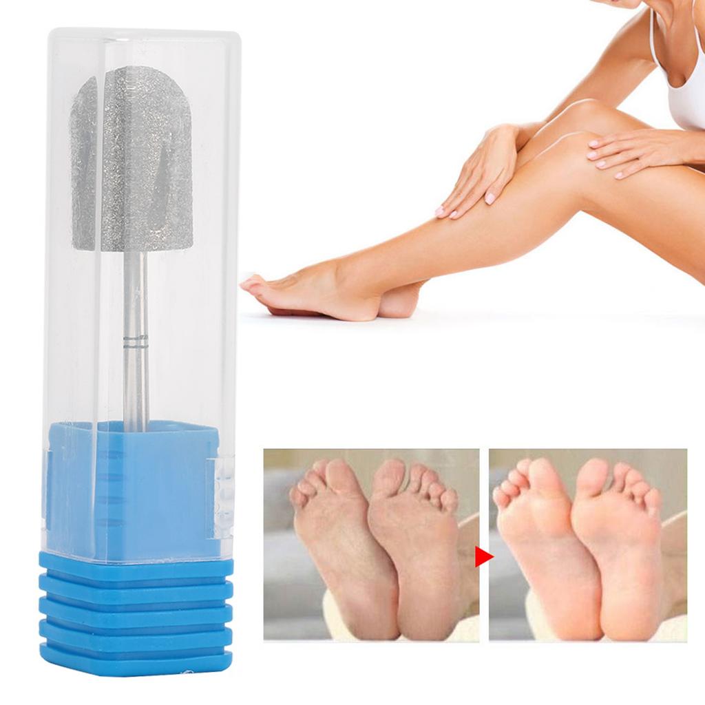 Stainless Steel Foot Nail Drill Bit Pedicure Foot Calluses Sanding Polishing Head (A3)