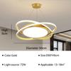 Modern LED Pendant Light Chandelier for Living Dining Room Bedroom Intelligent Ceiling Lamp Home Decor Indoor Lighting Fixture