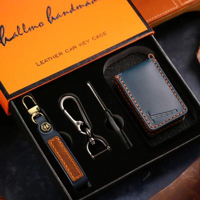 Applicable To Volvo EX30 Bluetooth Key Case, Leather New Volvo Ex30 Car Remote Control Key Case