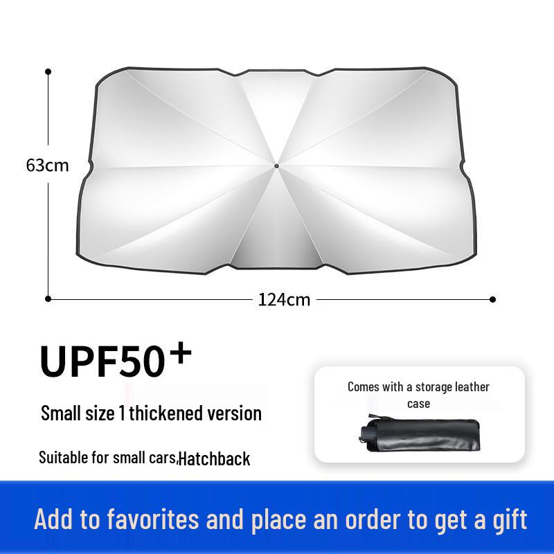 Car Sunshade for Window, Interior Protection, Heat Insulation, Sun Blocker, and Windshield Shield Cover