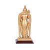 Divine Handicrafts, Pathumalai Murugan Statue, Murugan Resin Idol, Gold Finish - 6 inch Height