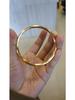 New Heritage Silk Brushed Light Circle Solid Bangle