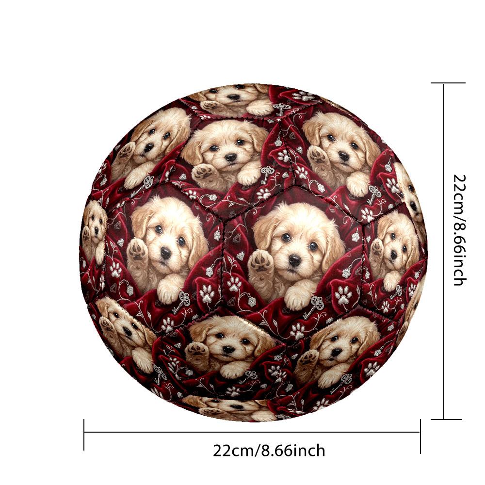 1pc Paw Prints Keys Size 5 Soccer Ball Professional Lightweight Durable Match Training Football Indoor &Outdoor Sports BallTraining Ball y80