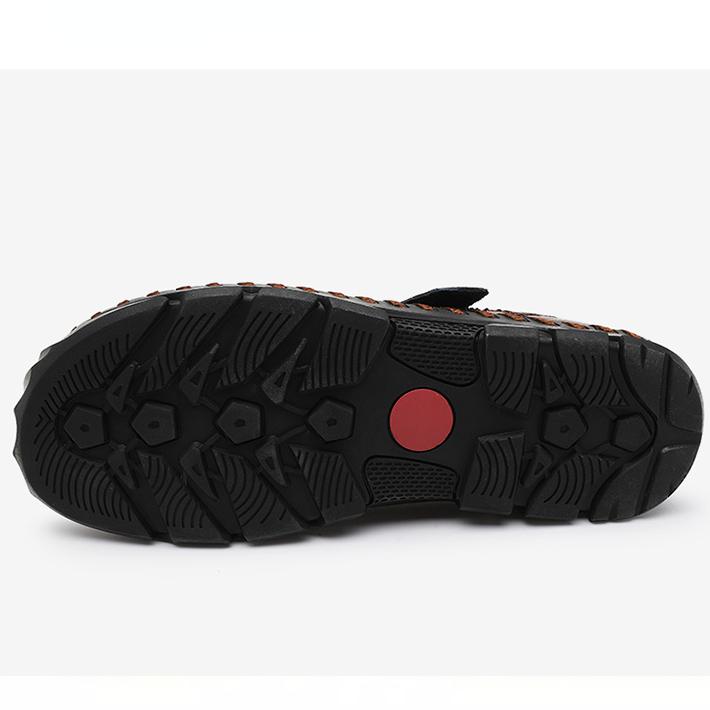 Men Genuine Leather Sandals Outdoor Sport Sandals Casual Shoes Summer