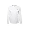 Polo Ralph Lauren SS22 Logo Embroidered Button Short Sleeve T-Shirt Men Tops White 710790058-002