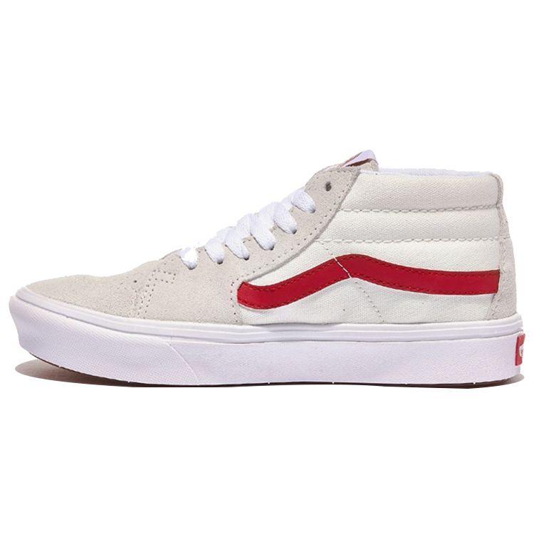 Vans Sk8 Mid Slip Resistant Durable Casual Skate Shoes Men Sneakers Light-Red VN0A4UW11SO