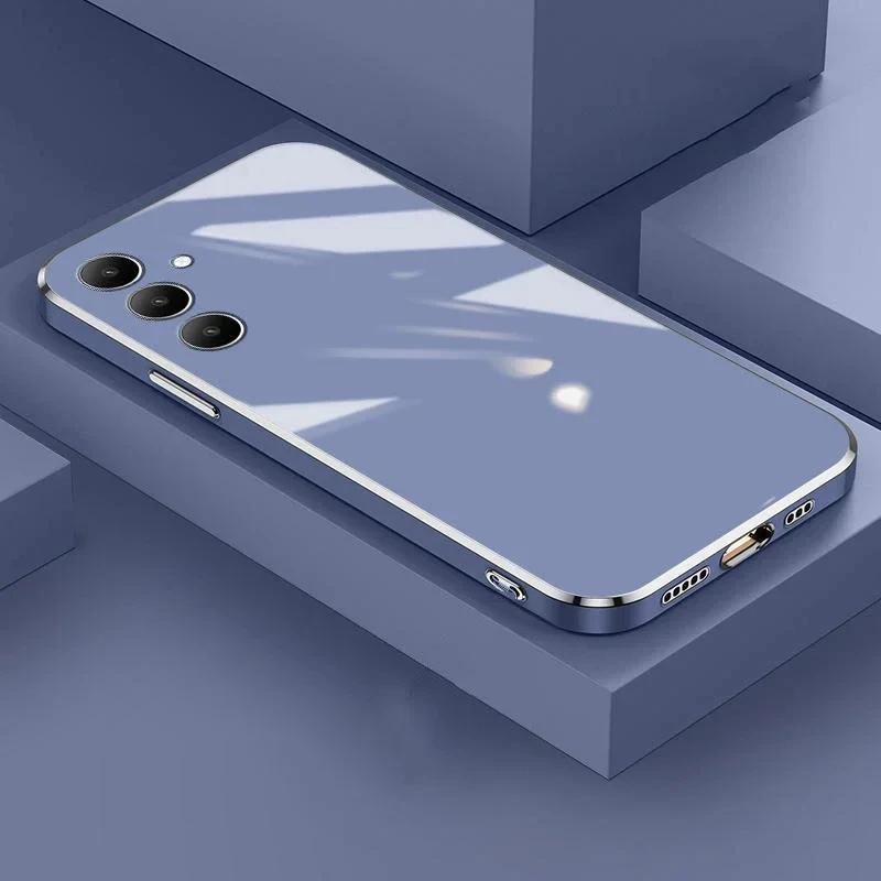 Luxury Plating Case For Samsung Galaxy M54 M14 M32 M22 M13 M23 M33 M53 5G M12 A12 A22S A51 A72 A73 Soft Silicone Phone Cover