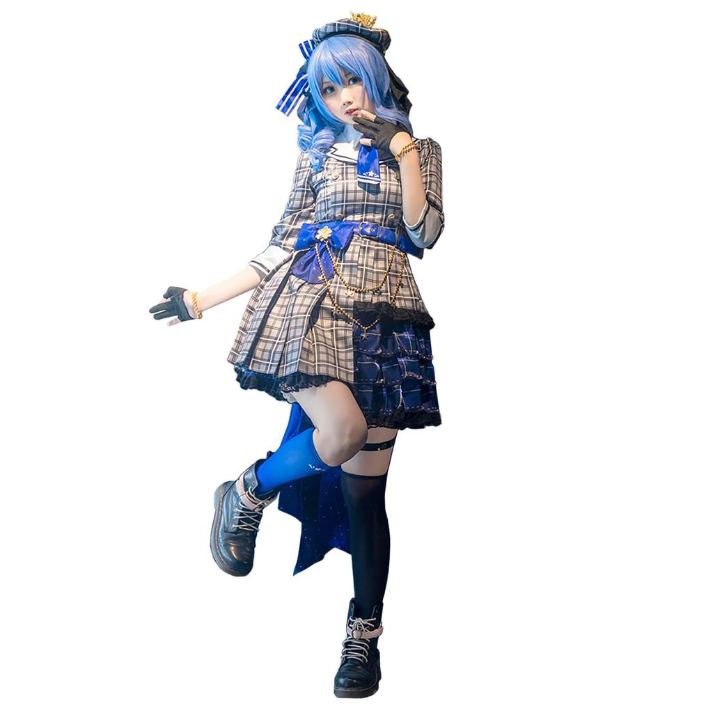Hololive Suisei Hoshimachi Cosplay Halloween VTuber Idol [mléčný čas]